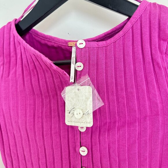 FREE PEOPLE Tilly Long-Sleeve Cardi in Spring Bud Size Small NWT - Picture 4 of 8